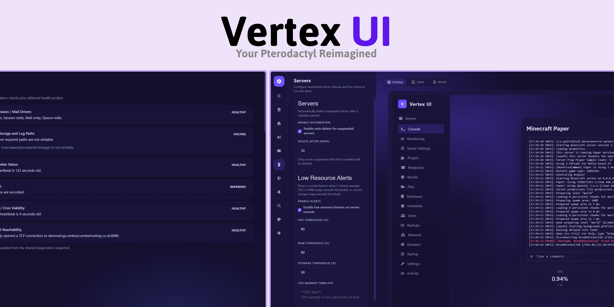 Vertex UI